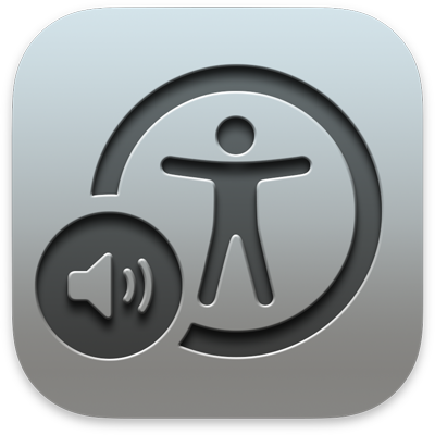 Apple VoiceOver symbol