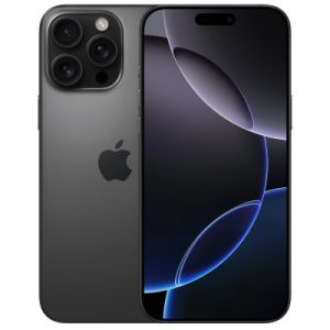 front and back view of the Apple iPhone 16 Pro Max